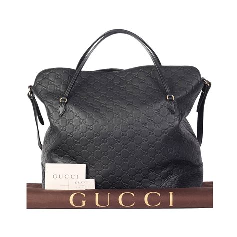 gucci bree guccissima tote black|Bree medium tote bag in black Guccissima leather with black .